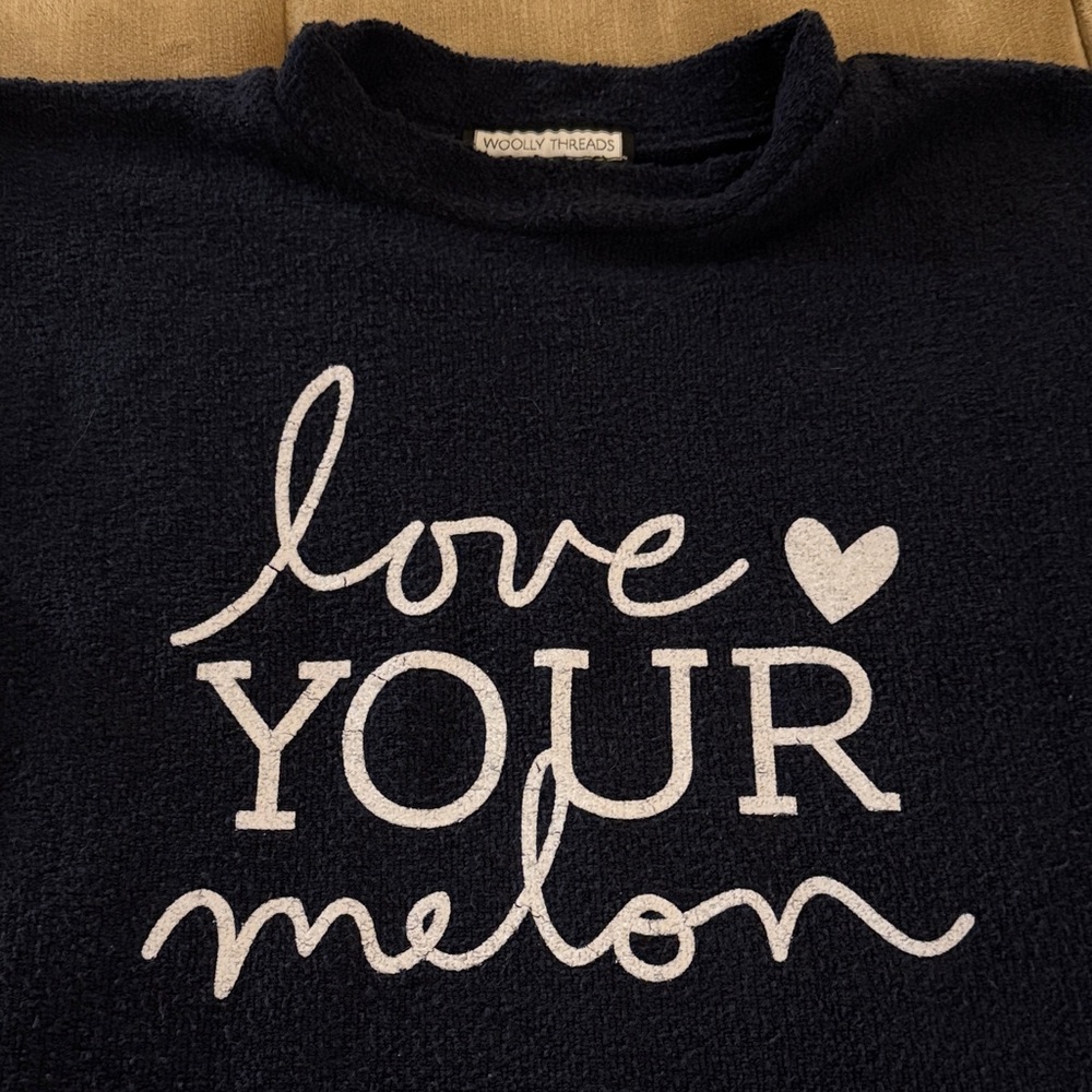 Love your Melon Navy Crew Neck Sweater